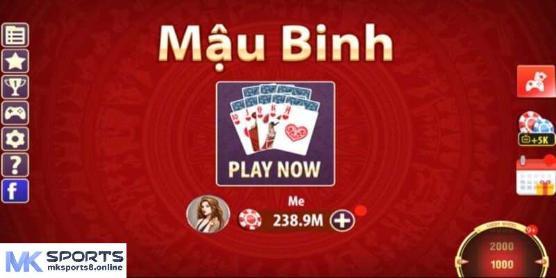 Khái niệm về game mậu binh tại MKsports